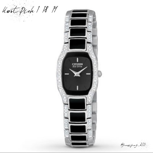 Citizen Accessories - Citizen EcoDrive Normandie Swarovski Crystal Watch Citizen Accessories - Citizen EcoDrive Normandie Swarovski Crystal Watch
